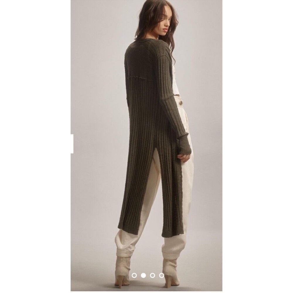 NWOT Pilcro Anthropologie Gauzy Duster Sweater Cardigan